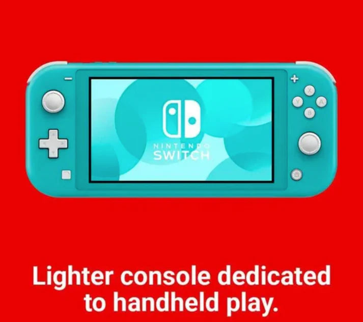 Console de salon - Nintendo - Switch Lite - Turquoise - 32 Go - Bluetooth