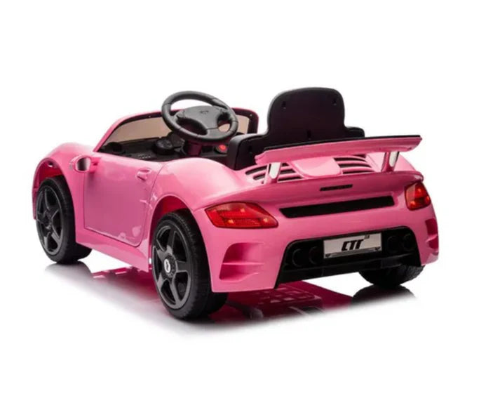 12V Porsche 911 RUF Rose Sous License – Voiture Electrique Pour Enfants Avec Télécommande