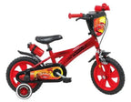 Kinderfahrrad < 90 cm - ausgestattet mit 1 Bremse - 2 abnehmbaren Stützrädern - dekorativem Frontschild!