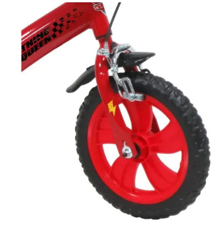 Vélo pour enfant < 90 cm - équipé de 1 frein - 2 stabilisateurs amovibles - plaque avant décorative !