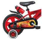 Kinderfahrrad < 90 cm - ausgestattet mit 1 Bremse - 2 abnehmbaren Stützrädern - dekorativem Frontschild!