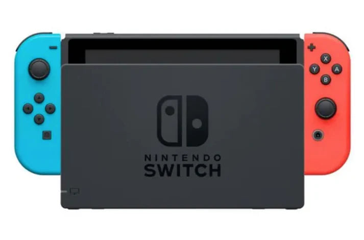 Nintendo Switch • Bleu Néon & Rouge Néon